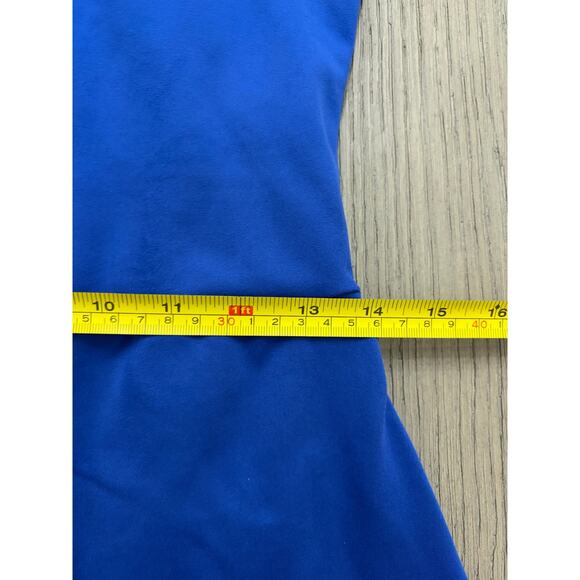 GapFit Blue Athletic Tank Dress Small Racerback Stretchy Workout Casual - Picture 6 of 7